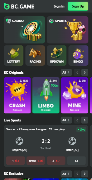 Discover the Thrill of Gambling at BCGame Crypto Casino DE Discover the Thrill of Gambling at BCGame Crypto Casino DE